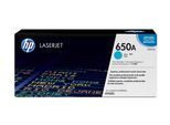 Original HP Color LaserJet Enterprise CP 5525 XH (CE271A / 650A) Toner Cyan