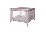 Lorelli Reiselaufstall Playground faltbar seitliche Öffnung Matratze Tragetasche beige