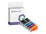6er Multipack Set Kompatibel für Canon Pixma MG 8250 (PGI-525 CLI-526) Druckerpatronen