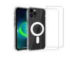 Hülle iPhone 13 Pro Max und 2 schutzfolien - TPU - Transparent