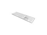 KeySonic KSK-8022BT - Tastaturen - Deutsch - Silber