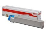 Original OKI C 9655 HDN (43837131) Toner Cyan