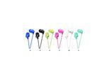 JVC Gumy in-ear headphones. White