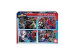 Educa Multi 4 Spider-Man 50-80-100-150 Pieces 3D Puzzle