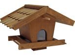 Vogelhaus »Futterhaus Davos FSC«, Holzart: Tanne (Schweiz)
