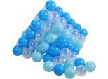Knorrtoys® Bällebad-Bälle »soft Blue + white«, (300 St.), 300 Stück