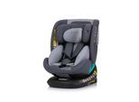 Chipolino i-Size Kindersitz Supreme (40-150 cm) verstellbar 360° drehbar Isofix grau