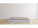 Emma Premium Stauraumbett 140x200 V2 - hellgrau