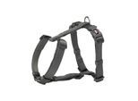 Trixie Premium H-harness L: 60-87 cm/25 mm graphite