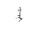Deltaco Office Display Cart Adjustable with crank 50 kg 70" 200 x 200 mm *DEMO*