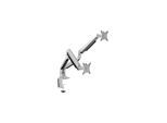 LogiLink Dual monitor mount 13-32" aluminum gas spring