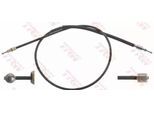 TRW Handbremsseil VW,PORSCHE GCH717 95542414110,7L0609721A Bremsseil,Seilzug Feststellbremse
