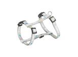 Trixie Junior Puppy H-Harness with Lead M-L: 27-45cm/10mm 2m. light grey