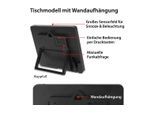 ADE Wanduhr »XL, Schwarz/Weiss«