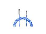 Oniverse USB-A USB-C LED Fast Charging Cable 2 m - Wired Charging cable for wireless game controller