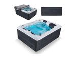 Artsauna Outdoor Whirlpool Oasis - Massagedüsen, LED Licht, Filter, Abdeckung & Heizung
