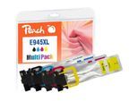 Tintenpatrone »Peach Epson No 945XL Multi BK, C, M, Y«, (4 St.)