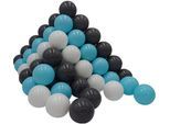 Knorrtoys® Bällebad-Bälle »100 Stück, creme/Grey/Blue«, (100 St.)
