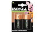 NiMH Akku Duracell Mono/D HR20, wiederaufladbar, 1,2 V, 2 Stück