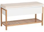 WENKO Schuhbank »Finja«, BxTxH: 90x35x52 cm, aus Bambus