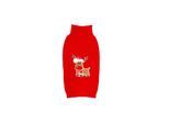 Dogman Knitted sweater Christmas Deer 30