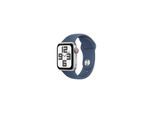 Apple Watch SE GPS 40mm - Silver Aluminium Case with Denim Sport Band - S/M