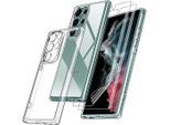 Hülle Galaxy S23 Ultra und 2 schutzfolien - TPU - Transparent