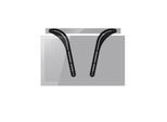 Sinox One Soundbar Mount kit. Black 15 kg