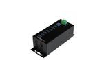StarTech.com 7-Port Industrial USB 3.0 Hub with External Power Adapter - hub - 7 ports USB-Hubs - USB 3.2 - 7 - Schwarz