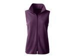 Fleeceweste CLASSIC BASICS, Damen, Gr. 44, lila (traube), 100% Polyester, unifarben, Westen Fleeceweste