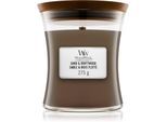 Woodwick Sand & Driftwood geurkaars met een houten lont 275 gr
