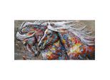 Harms Import & Vertriebs GmbH & Co. KG - 3D Metallbild 2 Pferde