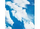 Baumwollstoff-Digitaldruck "Wolkenhimmel", Serie Ria, blau-color