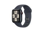 Apple Watch SE (GPS + Cellular) 40mm Aluminiumgehäuse mitternacht, Sportarmband mitternacht (M/L)