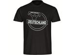 multifanshop Kinder T-Shirt - Deutschland - Meine Fankurve - Druck weiß - Kind