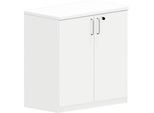 Schrank NEVADA, B 800 x T 445 x H 825 mm, weiss