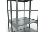 SCHULTE Lagertechnik - Stecks.Doppelgrundr. Typ 250 kg - 2500x1000x2x500 mm, 12 Böden