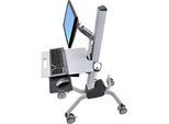 Monitorwagen Ergotron Neo-Flex 24-206-214, mit Schwenkarm, bis 5,5 kg, bis 27", höhenverstellbar, neig- & schwenkbar, VESA, grau