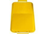 Deckel für Abfallbehälter 60 Liter, gelb
