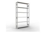 SCHULTE Lagertechnik - Stecks.Grundr. mit Längenriegel - 2500x1300x300 mm, Typ 150 kg