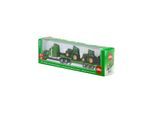 SIKU 1:87 Low Loader With John Deere Tractors