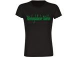multifanshop Damen T-Shirt - Mönchengladbach - Mönchengladbacher Mädchen - Druck grün - Frauen