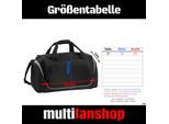 multifanshop Sporttasche - Bayern - Meine Fankurve - Druck weiß - Tasche