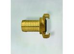 Fukana Schnellkupplung mit Tülle 33005 messing, 1 1/2", DIN 50930-6, Geka kompatibel