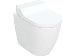 Geberit AquaClean Tuma Comfort Stand-Dusch-WC 146310111 Komplettanlage, spülrandlos, weiß-alpin