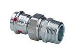 Viega Prestabo Verschraubung 559250 22 mm x R 3/4, Stahl unlegiert, flachdichtend, SC-Contur, Mehrkant
