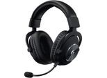 Logitech G Pro X Kopfhörer Noise cancelling gaming mit kabel mit Mikrofon - Schwarz