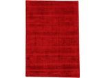 Teppich CARPETFINE "Ava Viskoseteppich", rot, B:60cm H:13mm L:110cm, Viskose, Teppiche, Teppich, Seidenoptik, leichter Glanz, auch als Läufer erhältlich