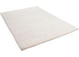 Wollteppich THEKO "Maloronga Uni", beige, B:140cm H:24mm L:200cm, Wolle, Teppiche, echter Berber Teppich, reine Wolle, handgeknüpft