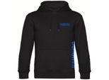 multifanshop Kapuzen Sweatshirt - Hamburg - Brust & Seite - Druck blau - Hoodie